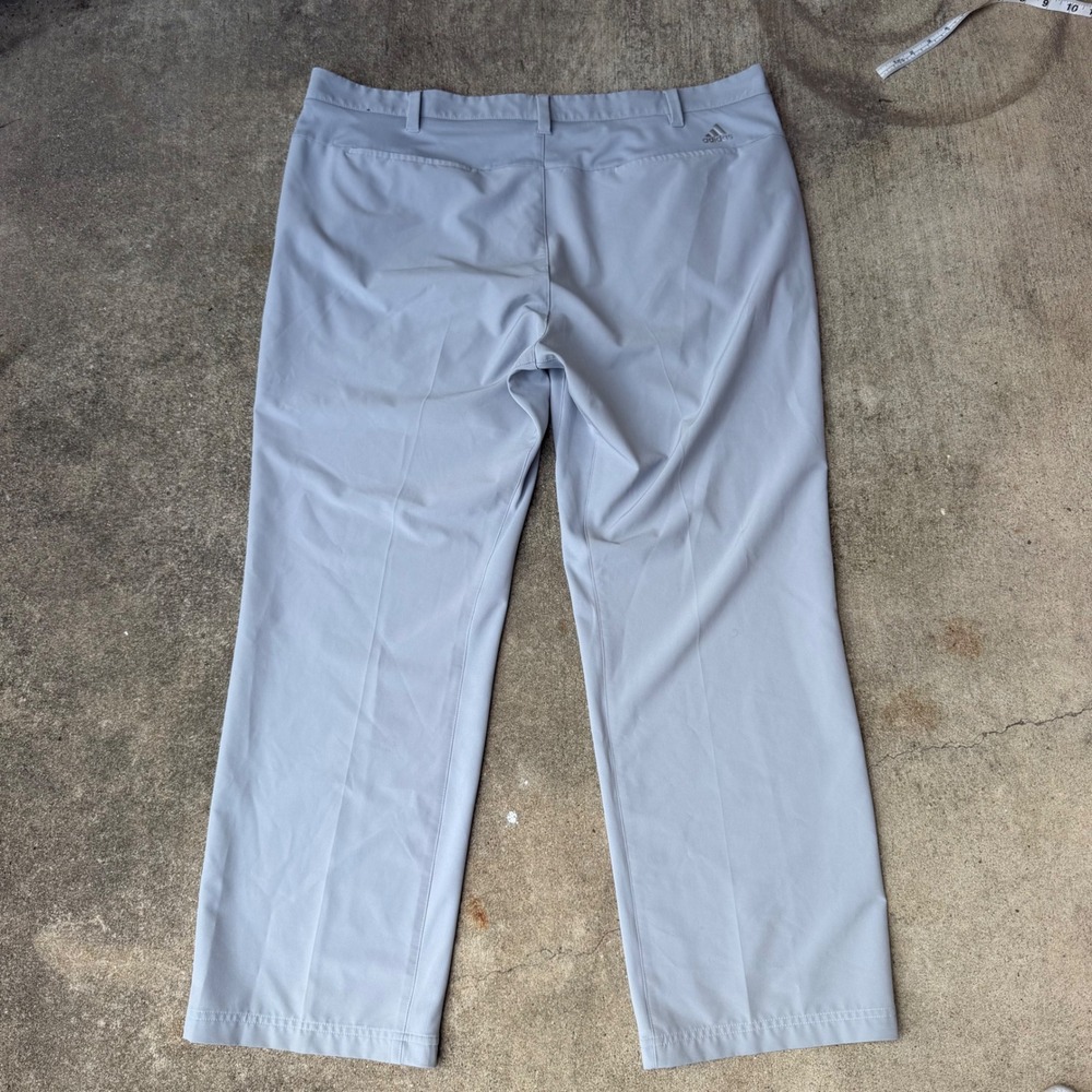 Adidas Mens Ultimate365 Golf Pants Light Grey Performance Stretch 40x31 - Picture 7 of 8
